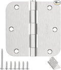 Door Hinges Brushed Nickel by AmzGod