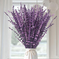 Glicrili Dried Lavender Flowers Real Stems Purple Bouquet by Glicrili