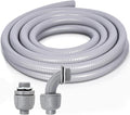 1 Inch 5 FT Non Metallic Liquid-Tight Conduit and Connector Kit by Feotech