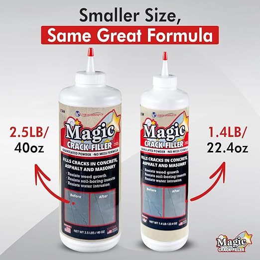 Tan 1.4 LB Magic Crack Filler Bottle, Tan - Image 2