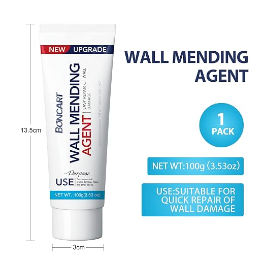 BONCART Spackle Wall Repair Kit, Wall Mending Agent Putty - Image 8