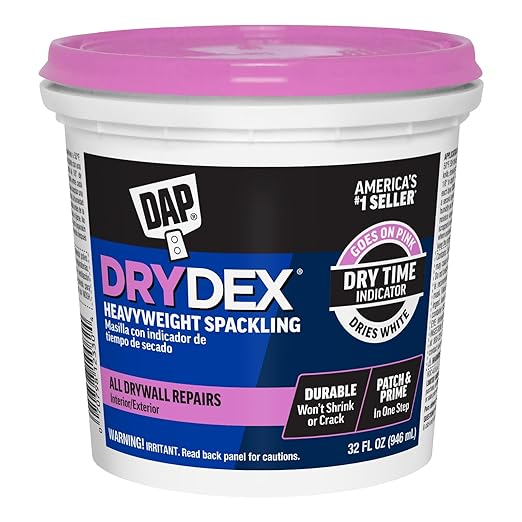 DAP DryDex Dry Time Indicator Spackling, 32 Oz by DAP