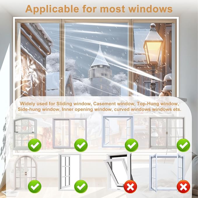 Adjustable Window Insulation Kit - Image 8