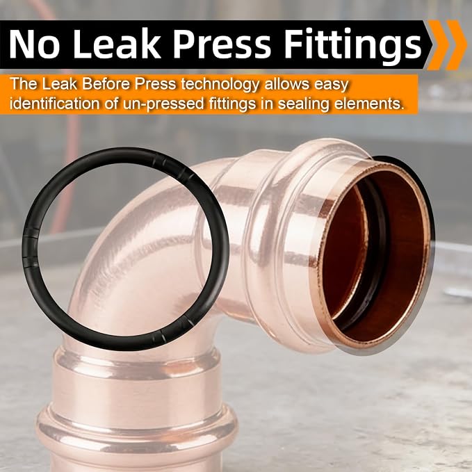 1" 90° Copper Press Fittings Elbow - Image 4
