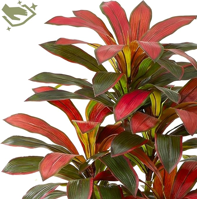 Artificial Red Dracaena Tree Indoor, 7FT Tall Fake Floor Plants - Image 6