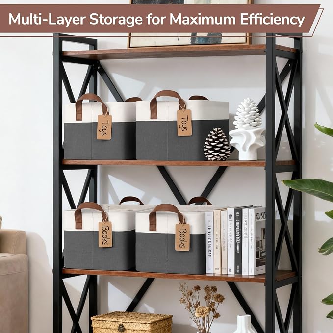 CHICVITA 4 Pack Fabric Storage Bins - Image 6