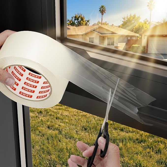 SWRT 2" x30YD 8Mil Window Sealing Tape No Residue | 8 mil thick, heavy duty by SWRT