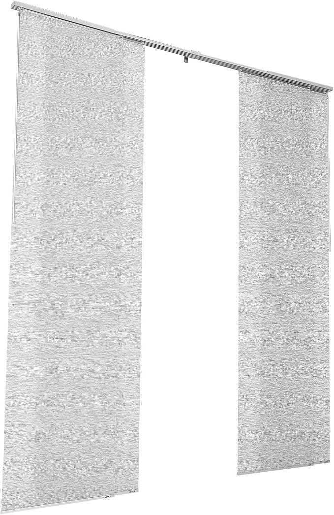 VEVOR Panel Track Blinds, Extendable Track from 45.8 in to 86 in W, Trimmable - Image 9