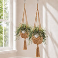 Shappy 2 Pack Boho Macrame Plant Hanger by Shappy