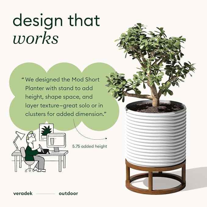 Veradek Mod Series Short Raised Planter - Image 3