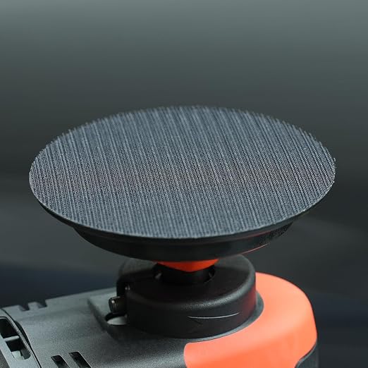SPTA 2Pcs RO Rotary Flexible Backing Plate, Hoop-and-Loop Face PU Soft Backing - Image 7