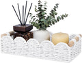 CubesLand Toilet Paper Storage Basket Organizer, Small Wicker Decor Basket | by CubesLand