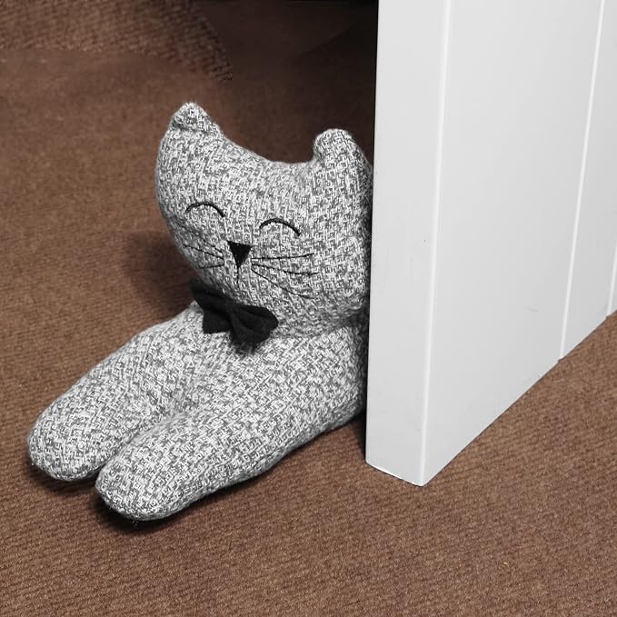 34 Inch 3LB Heavy Duty Under Door Draft Stopper, Decorative Soundproof Door - Image 6