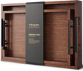 Fibogollo Set of 2 Bamboo Serving Trays by Fibogollo