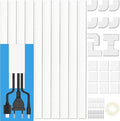 157" Paintable Cable Raceway Kit by Bestongbestservicesforyou