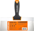 VANQUISH 10 Inch Stainless Steel Drywall Taping Knife Soft Grip Handle by VANQUISH