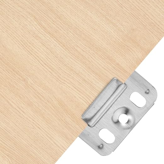 Angoily 100Pcs Wall Buckle, Interlocking Panel Clips PVC Wood Wallboard | 1.69" - Image 9