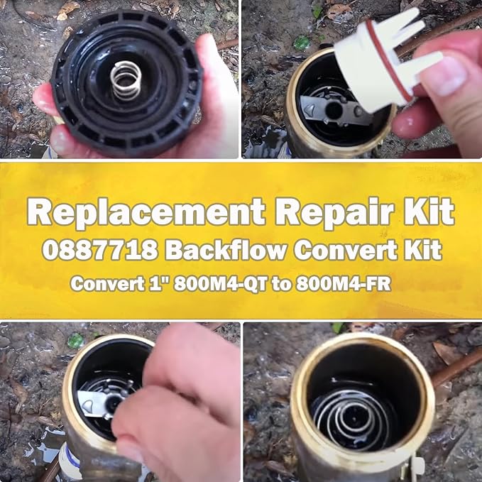 E-cowlboy Replacement for Watts 0887718 Backflow Convert Kit for 1" 800M4-QT - Image 4
