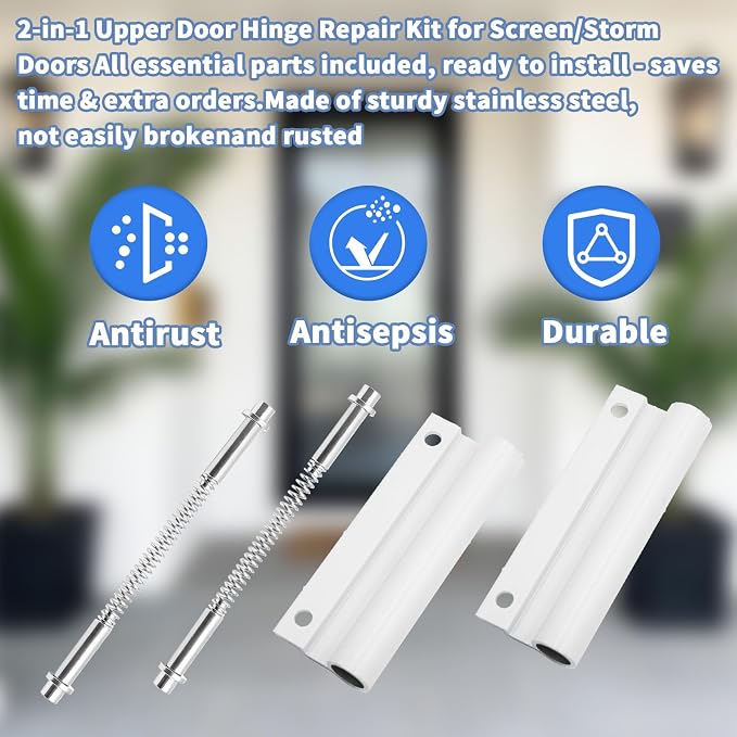 Upper Screen Door Hinge Leaf & K5131 Hinge Pin Kit - Image 3