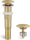 KES Sink Drain without Overflow Anti Clogging Pop Up Drain by KES