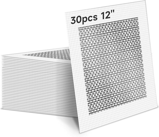 30Pcs 12 Inch Drywall Patch, Wall Repair Patches Wall Hole Repair Patch | Large by Ausvrkkit