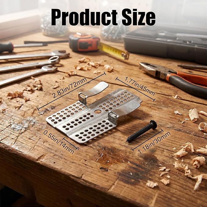 Drywall Repair Clips, Stainless Steel Drywall Clips Kit - Image 7