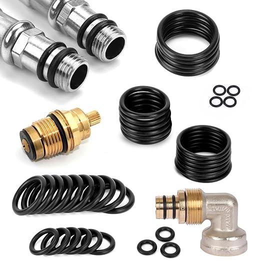 500 Pcs 20 Sizes O Ring Kit, Rubber O-Ring Assortment Kit, Rubber Washers - Image 5