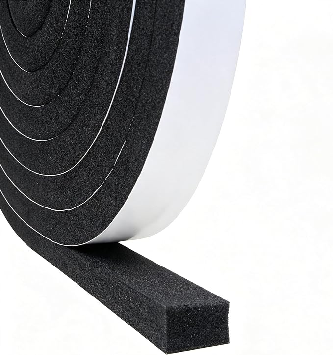 DGSL Foam Weather Stripping, 16.5Ft Door Window Seal Tape | Self Adhesive by DGSL