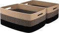 OIASKET Large Storage Basket for Organizing, Woven Rope Basket for Shelves by OIASKET