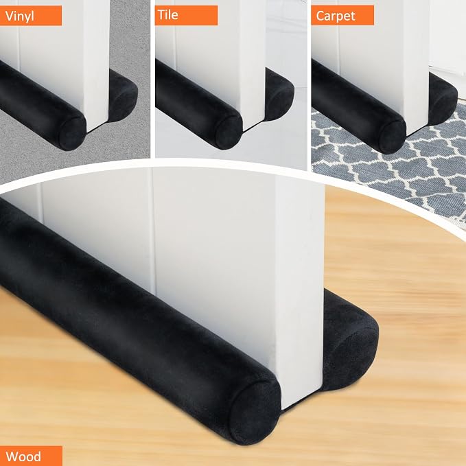 Under Door Draft Stopper 30-38" Adjustable Wind Stopper - Image 7