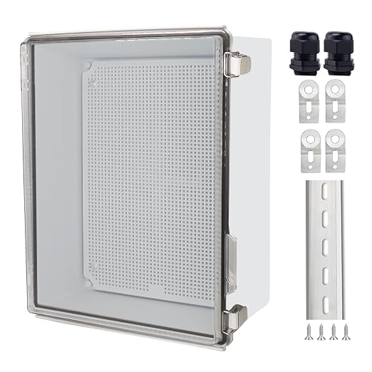 Waterproof Junction Box, ABS Plastic Electrical Box by LuSumtly