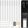 Cord Covers for Wires on Wall - 150in Cable Management Cable Hider - Cord by EVEO