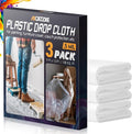 Axgatoxe 12 x 9 Ft Plastic Drop Cloths by AXgatoxe
