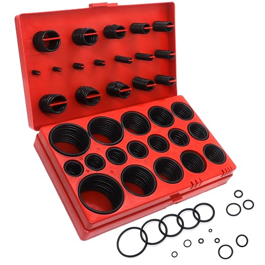 419 Pieces Metric Universal O-Ring Kit, Buna-N 70A, Rubber Seals O Rings - Image 6