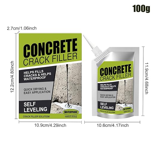 Crack Filler - Floor | Waterproof, Repair Compound | Strong Adhesive, - Image 2