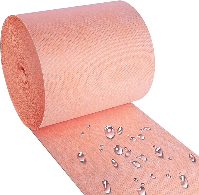 Waterproof Membrane Band Tape, Shower Waterproofing Membrane Strip -5" x50ft | by JIANBENKJ