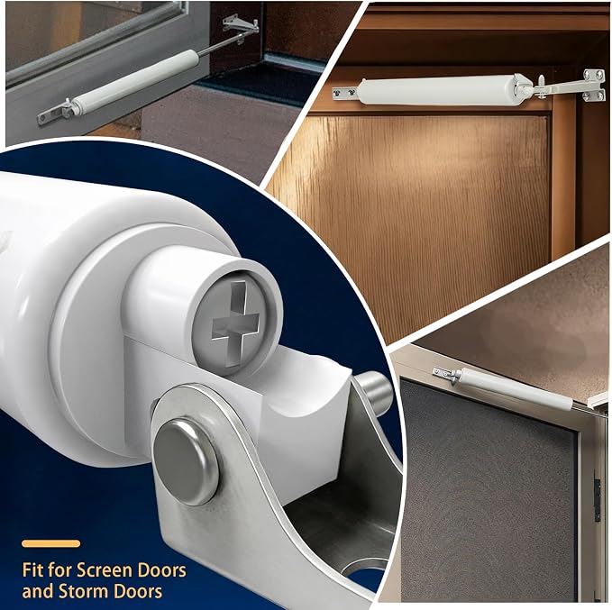 Screen Door Closer, Storm Door Closer, 304 Stainless Steel Construction - Image 9