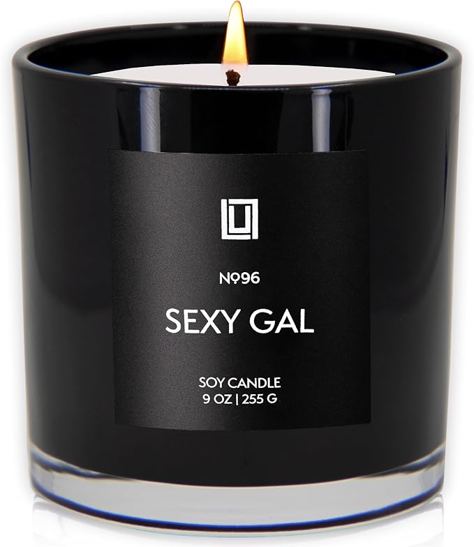 Lulu Candles | Sexy Man | Luxury Scented Soy Jar Candle | Hand Poured in The - Image 2