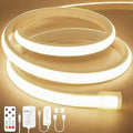 Lamomo COB LED Strip Lights 32.8Ft, Natural White Dimmable Self-Adhesive Led by Lamomo