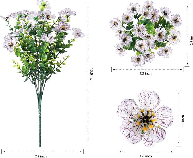 Artificial Flowers for Outdoor Indoor Garden Home Decoration, Faux Flower Daisy - Image 6