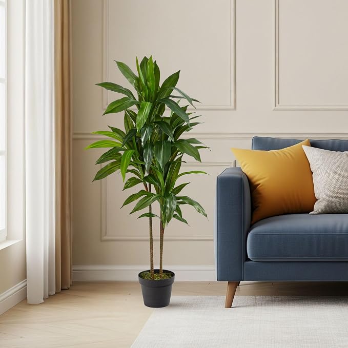 Nearly Natural 48 in Artificial Dracaena Real-Touch Plant - Image 5