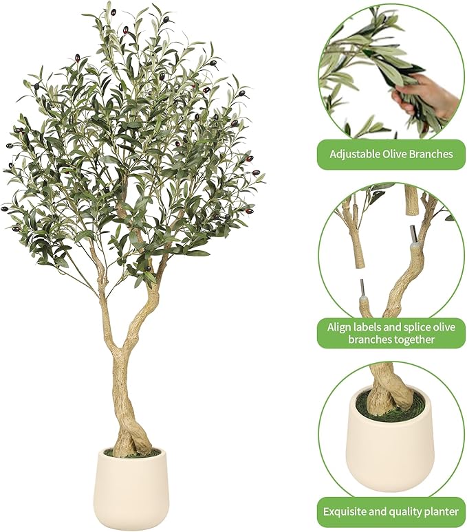 5ft Olive Trees Artificial Indoor - Image 5