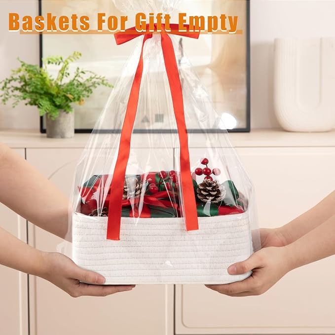 OIAHOMY 4 PACK 12L Storage Baskets - Image 5