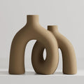Hug Donut Decorative Vase Set by Jonronboci