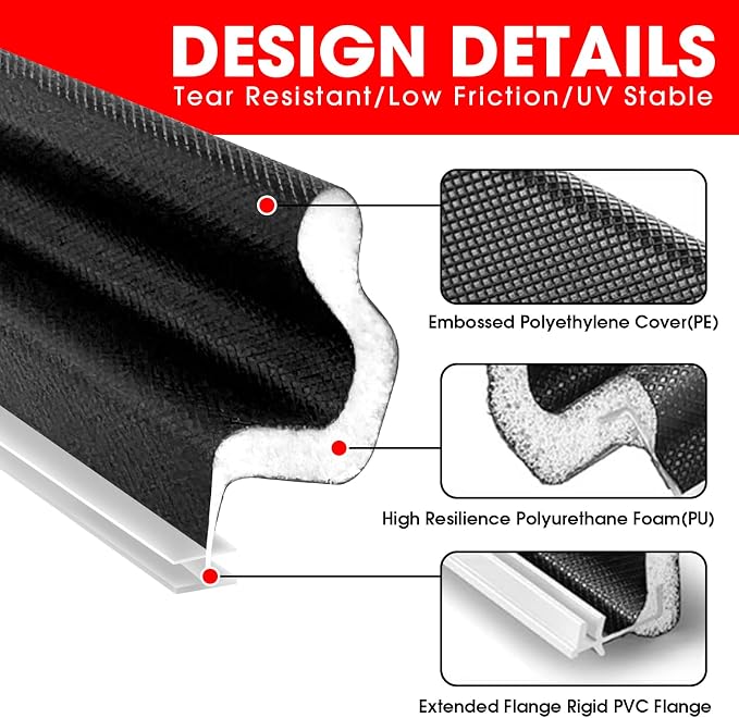 Extra Thick Kerf Weather Stripping Door Seal - Image 5