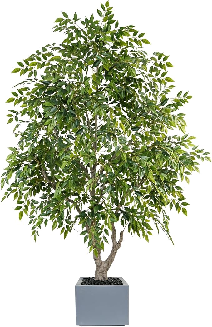 GTIDEA 8ft Artificial Ficus Tree by GTIDEA