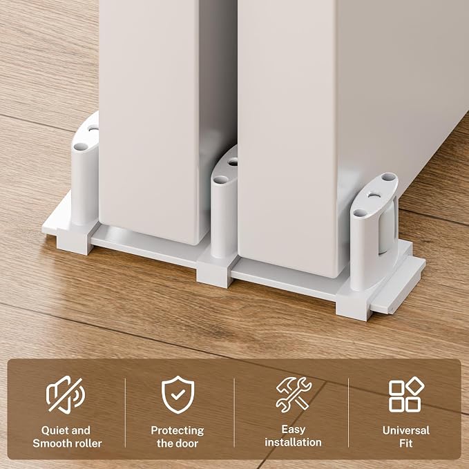 Sliding Closet Door Floor Guide, Sliding Door Guides Floor Mount - Image 2