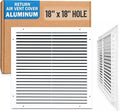 Fits 18x18 Hole | Aluminum Return Air Grille by Handua | Vent Cover Grill by Handua