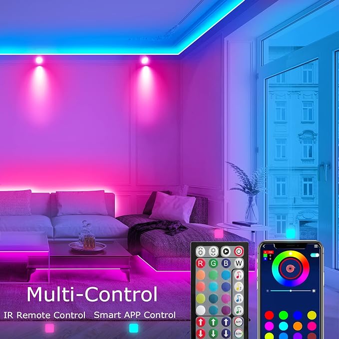 Keepsmile 65.6ft Led Lights for Bedroom - Image 4
