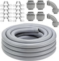Liquid-Tight Conduit Connector Kit, Flexible Non Metallic Liquid Tight by FeverLZong